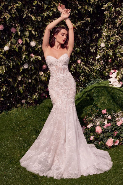 bling corset mermaid wedding dresses Sweetheart Neckline Gorgeous Prom Gowns Beaded Wedding Dress Women's Sweetheart Rhinestone Mermaid