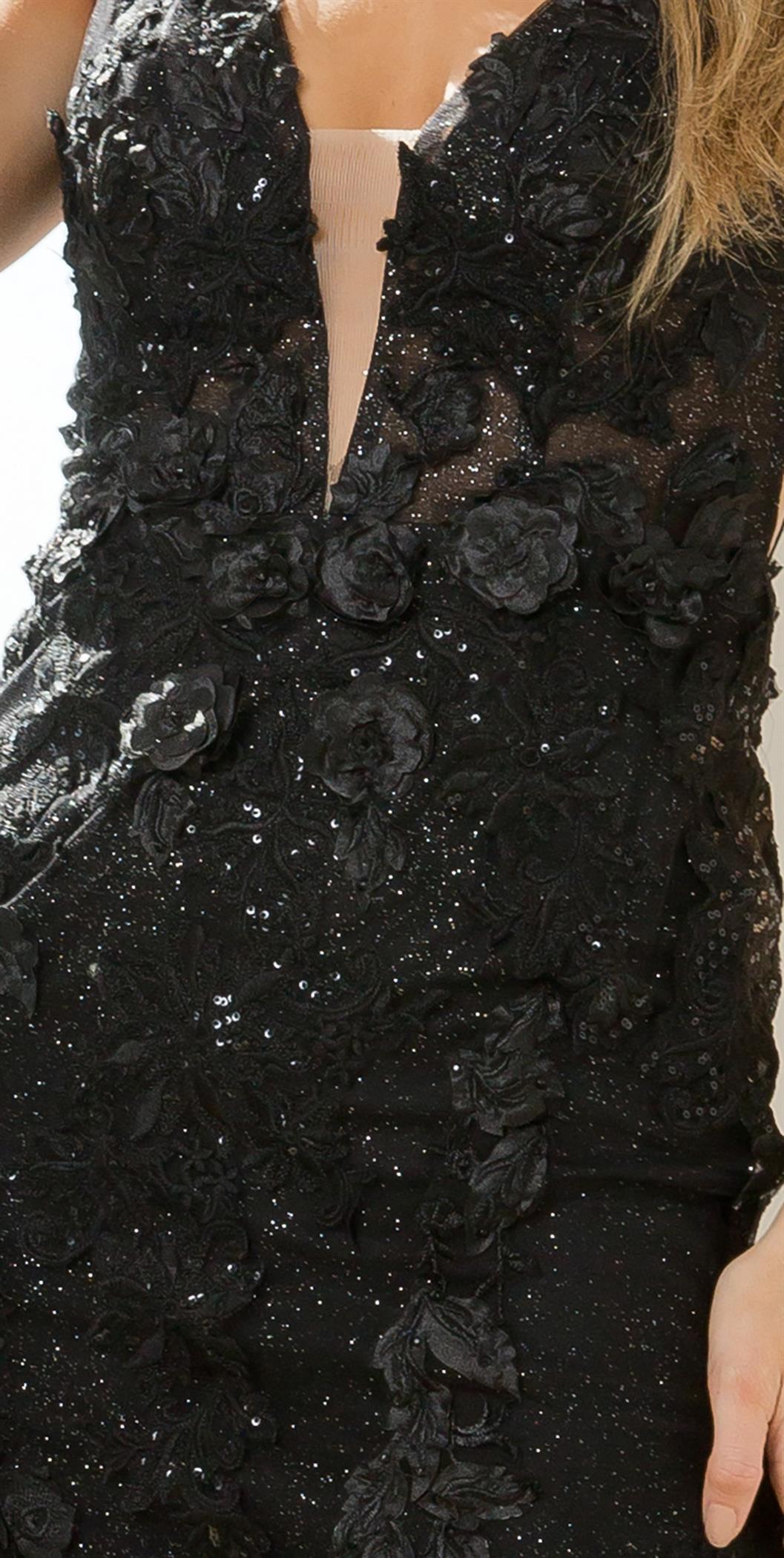 Nox Anabel E719 Size 8, 12 Black cocktail dress