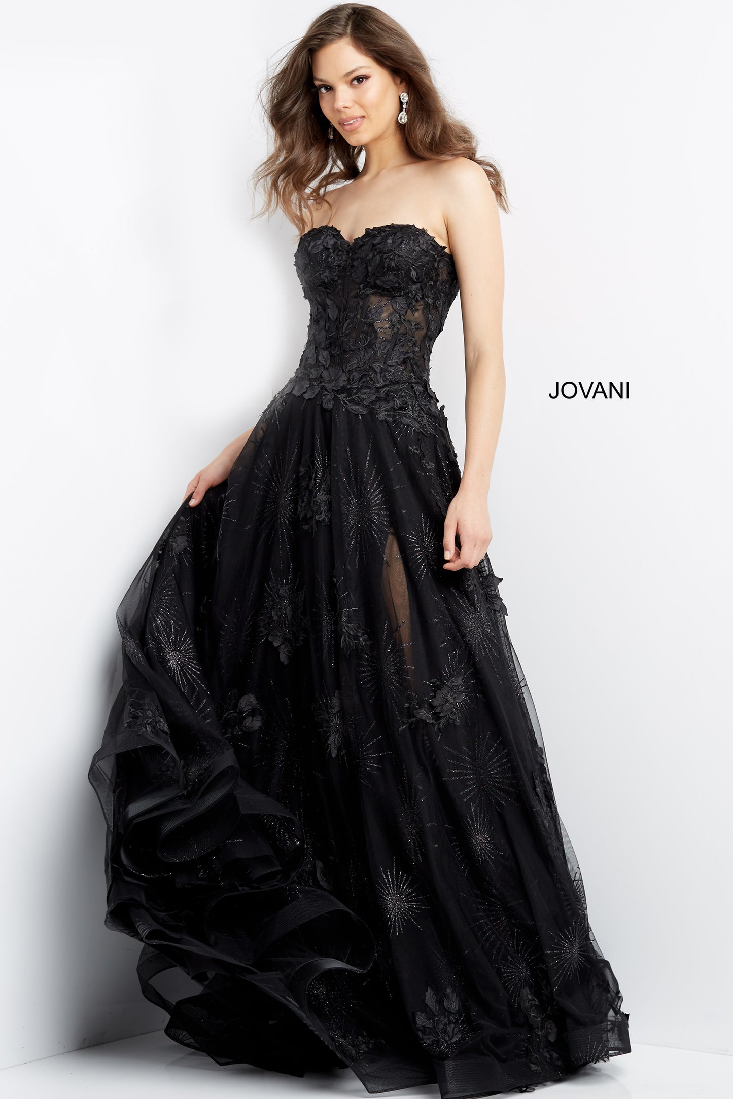 Jovani 07304 Long Ball gown Prom Dress Pageant Gown