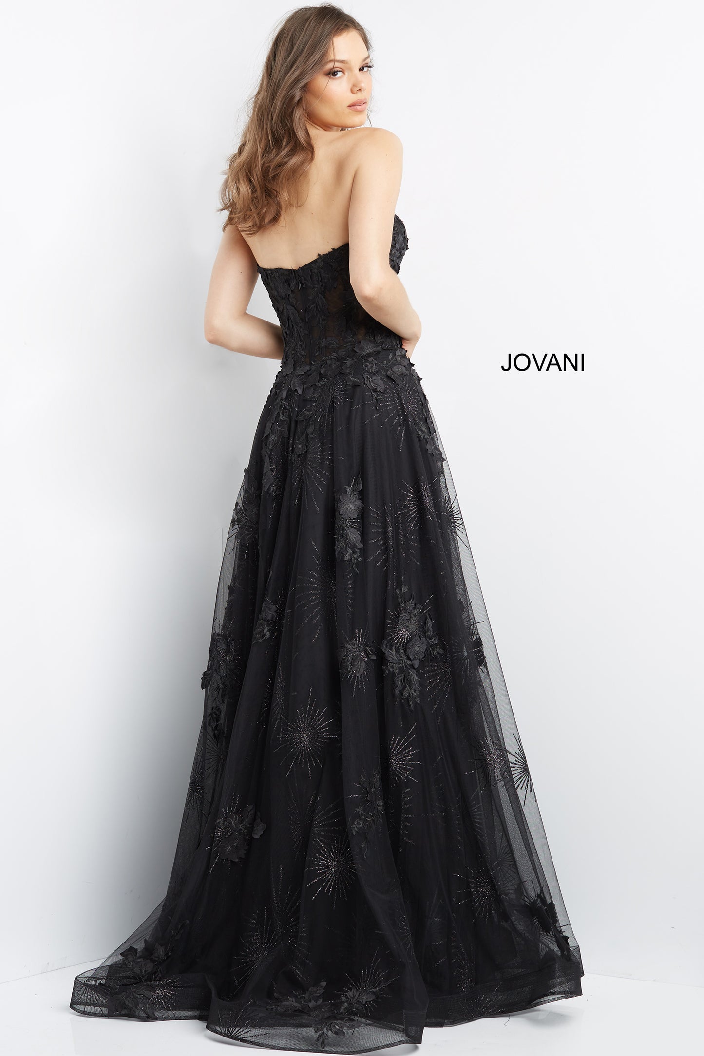 Jovani 07304 Long Ball gown Prom Dress Pageant Gown