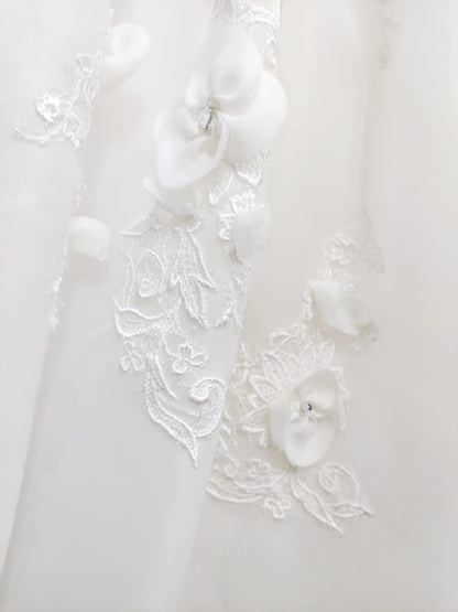 Impression Bridal Gown 10068 Size 28 Ivory Wedding Dress Ballgown One Shoulder