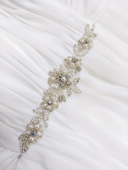 Mon Cheri 110209 Size 22W Plus Size Wedding Dress Bridal A Line