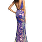 Johnathan Kayne 2092 Size 4 Iridescent Mint Sequin Glitter Prom Dress Pageant Gown Long