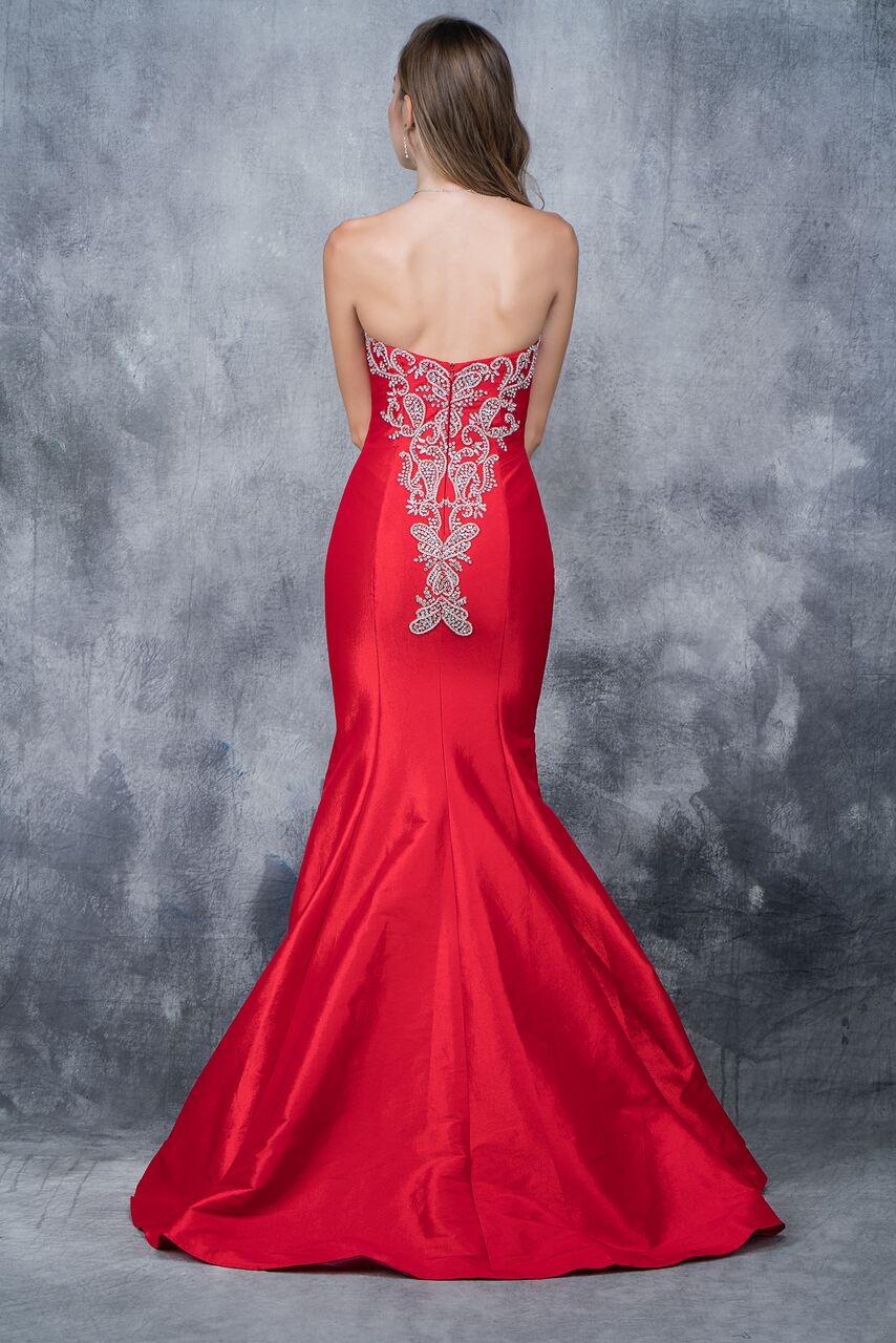 Nina Canacci 2135 Size 4, 8 Black long mermaid dress Prom Dress Evening Gown