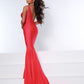 Johnathan Kayne 2318 Prom Dress One Shoulder Embellished Long Train Pageant Dress
