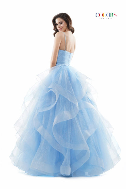 Colors Dress 2381 Prom and Pageant Gown Dress Ballgown Layers