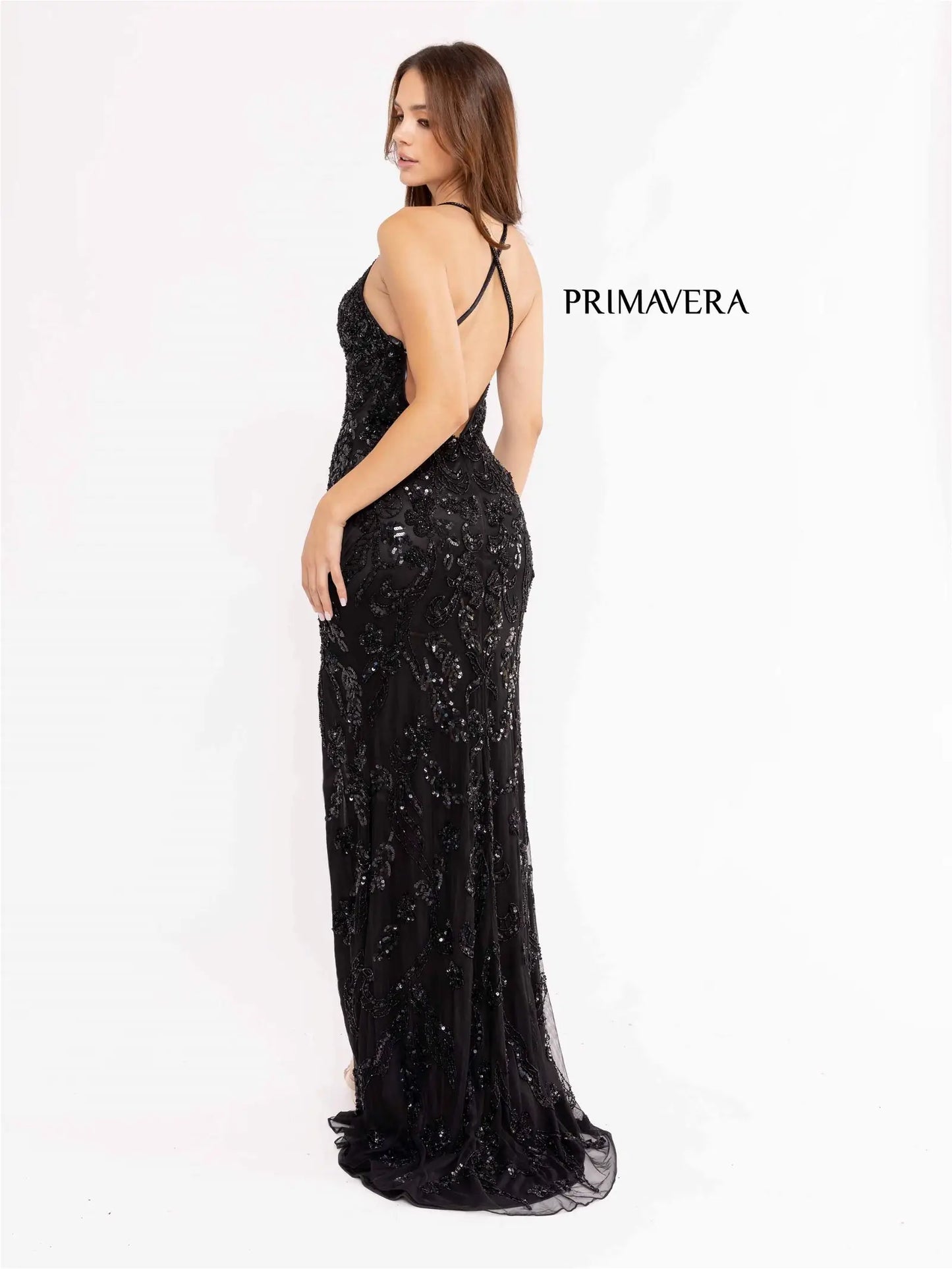 Primavera Couture 3950 Prom Dress Long Beaded Gown. Such  a gorgeous gown with a design.  .