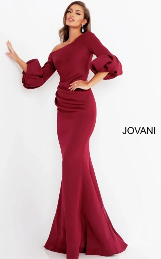 Jovani 39739 Off The Shoulder Scuba  Evening Dress