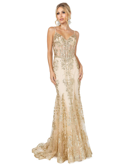 DQ 4118 is a Long fitted Sequin Mermaid Prom Dress & Pageant Gown. Featuring a V Neckline with a sheer bodice with boning & Crystal Belt. Mermaid Silhouette with sweeping train. Available Sizes: XS-3XL  Available Colors: Black, Fuchsia, Gold, Hunter Green, Light Teal, Lilac, Magenta, Mocha, Navy, Rose Gold, Green, Royal Blue, Steel Blue