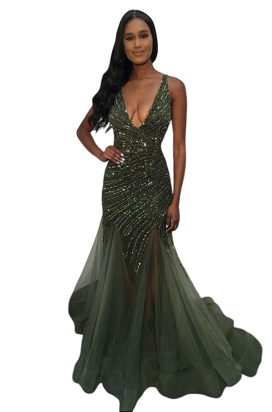 Jovani 4741is a long 2020 Prom, Pageant & Formal Evening Dress. Featuring a Heavily crystal embellished bodice cascading into the Sheer flared trumpet tulle skirt. Deep V neckline with an open V back. Sheer mesh cutout side panels. Full Tulle Trumpet skirt. Perfect for Pageants & Red Carpet Events!  Available Colors: Nude, Sage  Available Sizes: 00,0,2,4,6,8,10,12,14,16,18,20,22,24