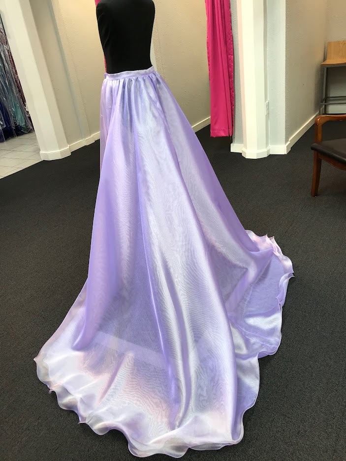Marc Defang 5022 Kids Multi Layer Wire Hem Overskirt Pageant Fun Fashion Girls  Available Sizes: 0-14  Available Colors: Lilac, Royal Blue, Red, Fuchsia, White (Ask for additional colors may take 30 days)