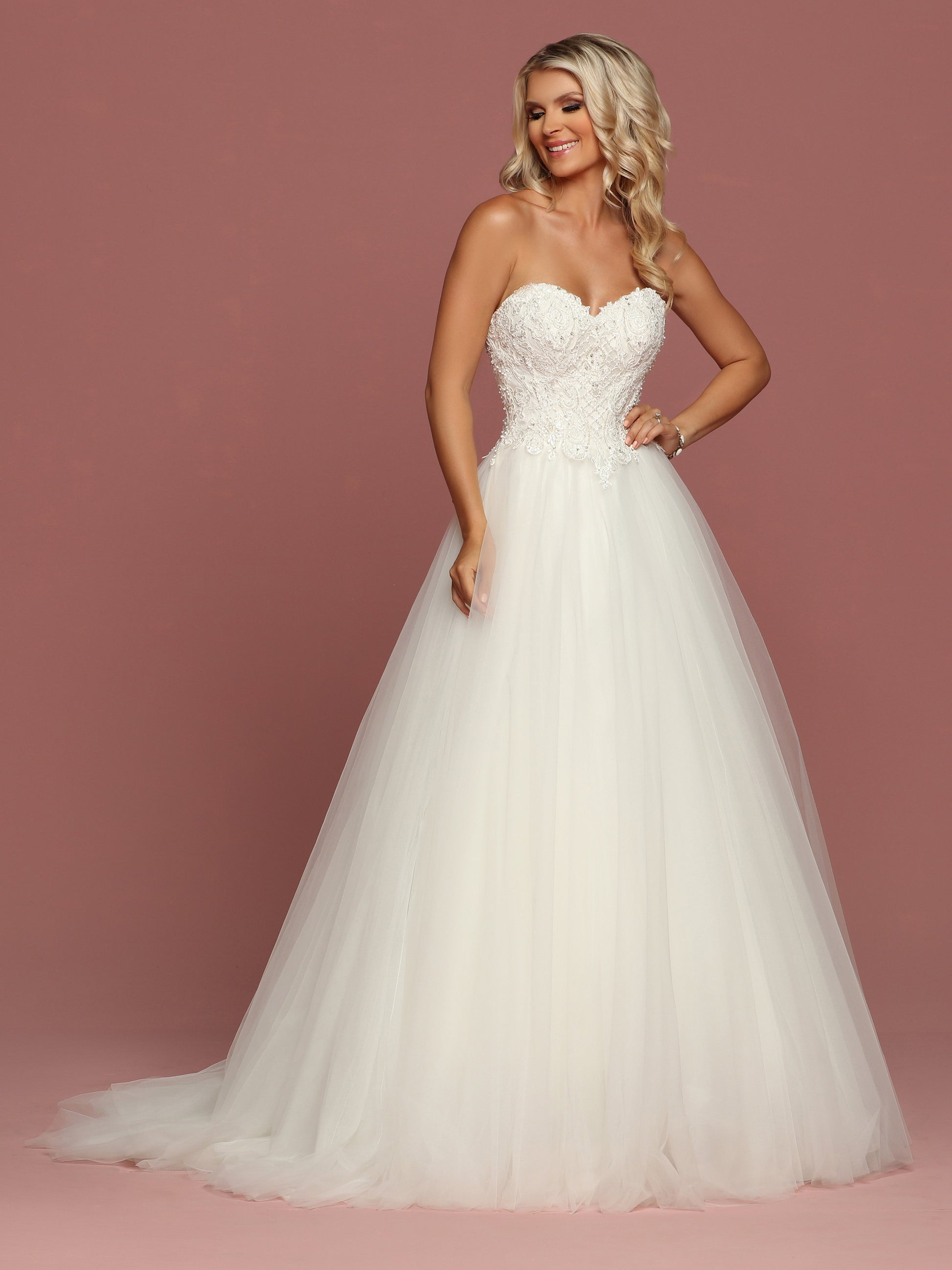 Davinci Bridal 50487 Embellished Lace Tulle Ballgown Wedding Dress Str Glass Slipper Formals Davinci Bridal 50487 Embellished Lace Tulle Ballgown Wedding Dress Str Glass Slipper Formals