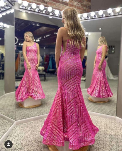 Jovani 06017 Size 2, 6 Purple Mermaid Prom Dress Sequin