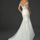 Stella Couture Bridal 22509 Off the Shoulder Wedding Dress Off White size 4