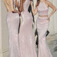 Jovani JVN 66948 size 4 Pink Long sequin Mermaid prom dress sequin evening gown