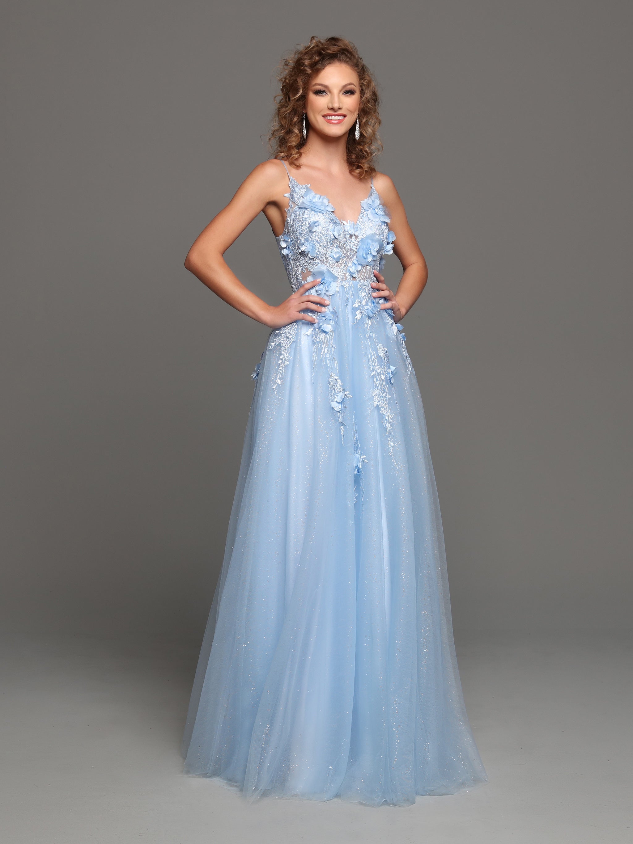 Dresses | Ice Blue Embroidered Sparkle Tulle And Stones Accents Prom Ball  Gown 268 | Poshmark