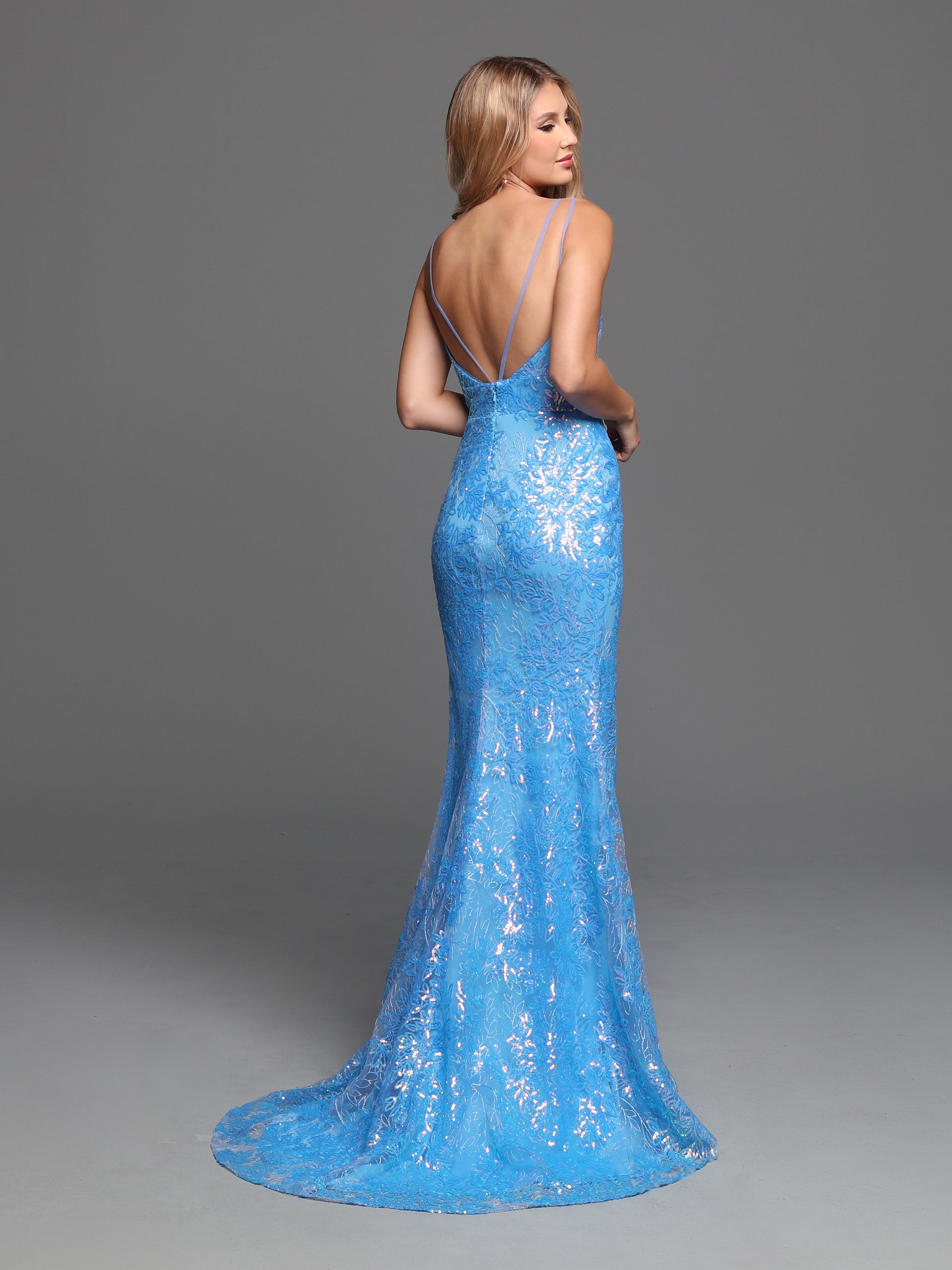 Sparkle Prom 72259 Long Fitted Sequin V Neck Prom Dress Slit Pageant Gown Embellished   Sizes: 0-20  Colors: Turquoise