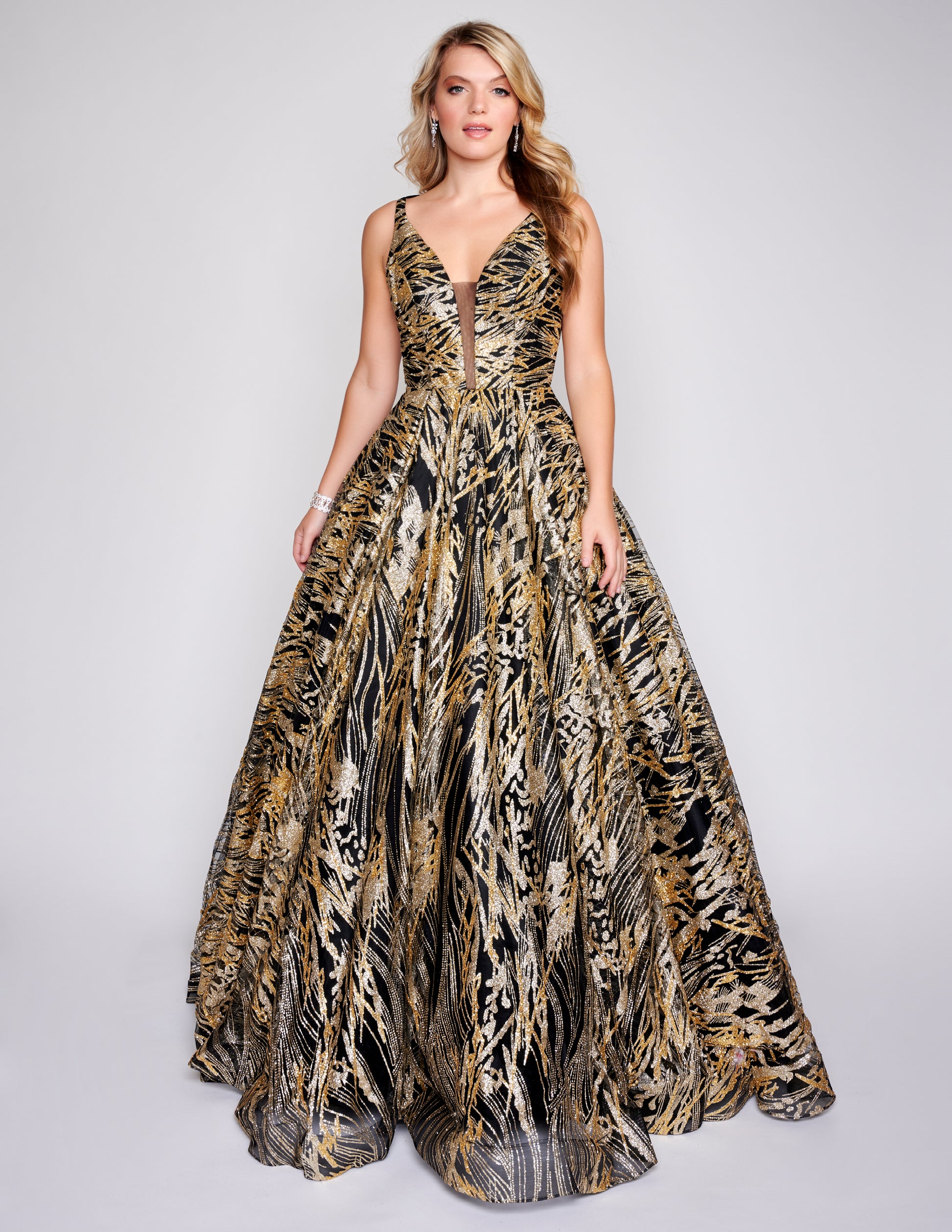 Ball Gown Zebra Print Prom Dress Cache Zebra Print Evening Formal