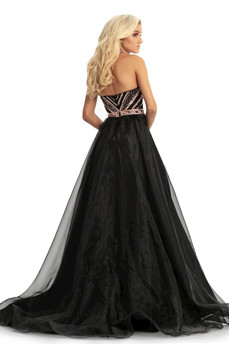 Johnathan Kayne 9066 Size 12 Rose Gold Halter prom Dress Formal Pageant Gown Johnathan Kayne 9066 Size 12 Rose Gold Halter prom Dress Formal Pageant Gown