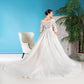 Alana Rose Bridal 519351 Lace Wedding Dress Sheer Lace Three Quarter Sleeves