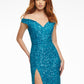 Ashley-Lauren-11067-turquoise-prom-dress-front-close-up-off-the-shoulder-straps-sequined-long-dress-right-side-slit-sweeping-train