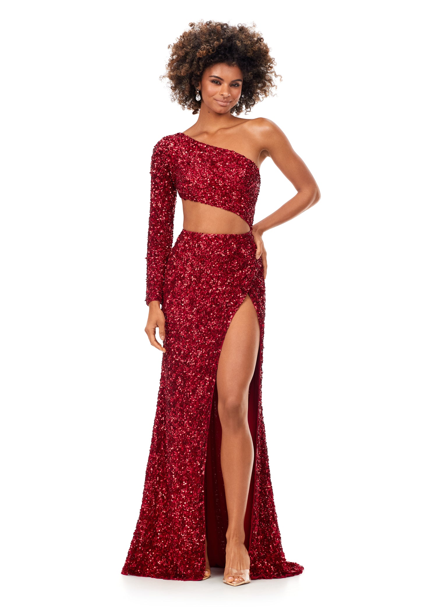 fitted lace wedding dress Amazon.com: Women's One Sleeve Red Sequin Party Midi Dress Cocktail Short  Bodycon X-Large : Clothing, Shoes & Jewelry main image 1