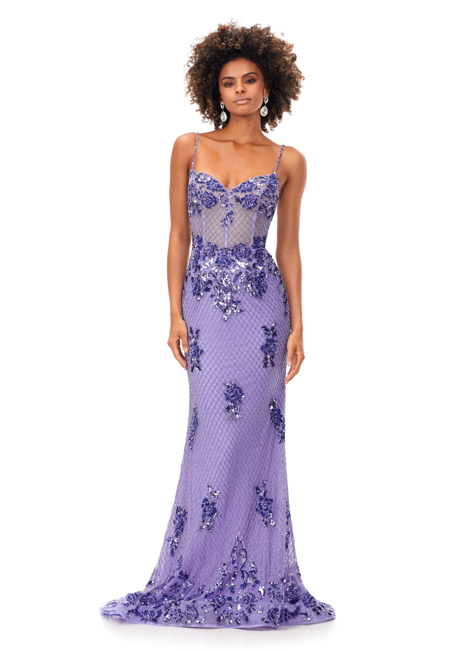 Ashley Lauren 11362 Prom Dress Lilac – Glass Slipper Formals