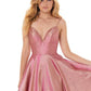 Ashley-Lauren-1937-Hot-Pink-Gold-Prom-Dress-Shimmer-Brocade-A-line-iridescent-v-neckline-formal-evening-pageant-dress