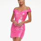 Ashley-Lauren-4445-neon-pink-cocktail-dress-front-off-the-shoulder-sequin-fitted-wide-crossed-straps-back