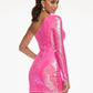 Ashley-Lauren-4455-Hot-Pink-Homecoming-Cocktail-Dress-Back-Sequin-One-Long-Sleeve-Short-Slit