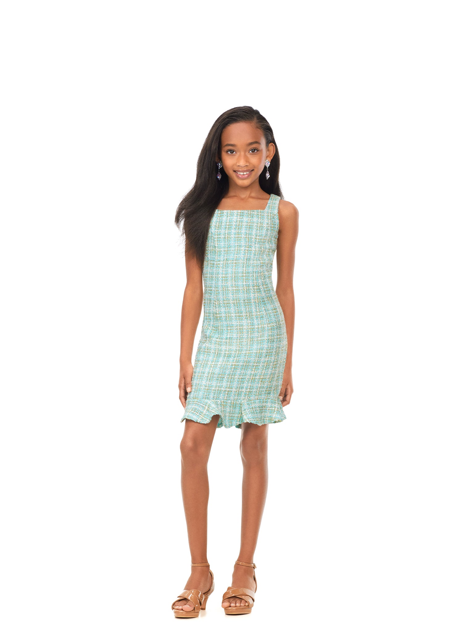 Ashley lauren tweed dress Clearance