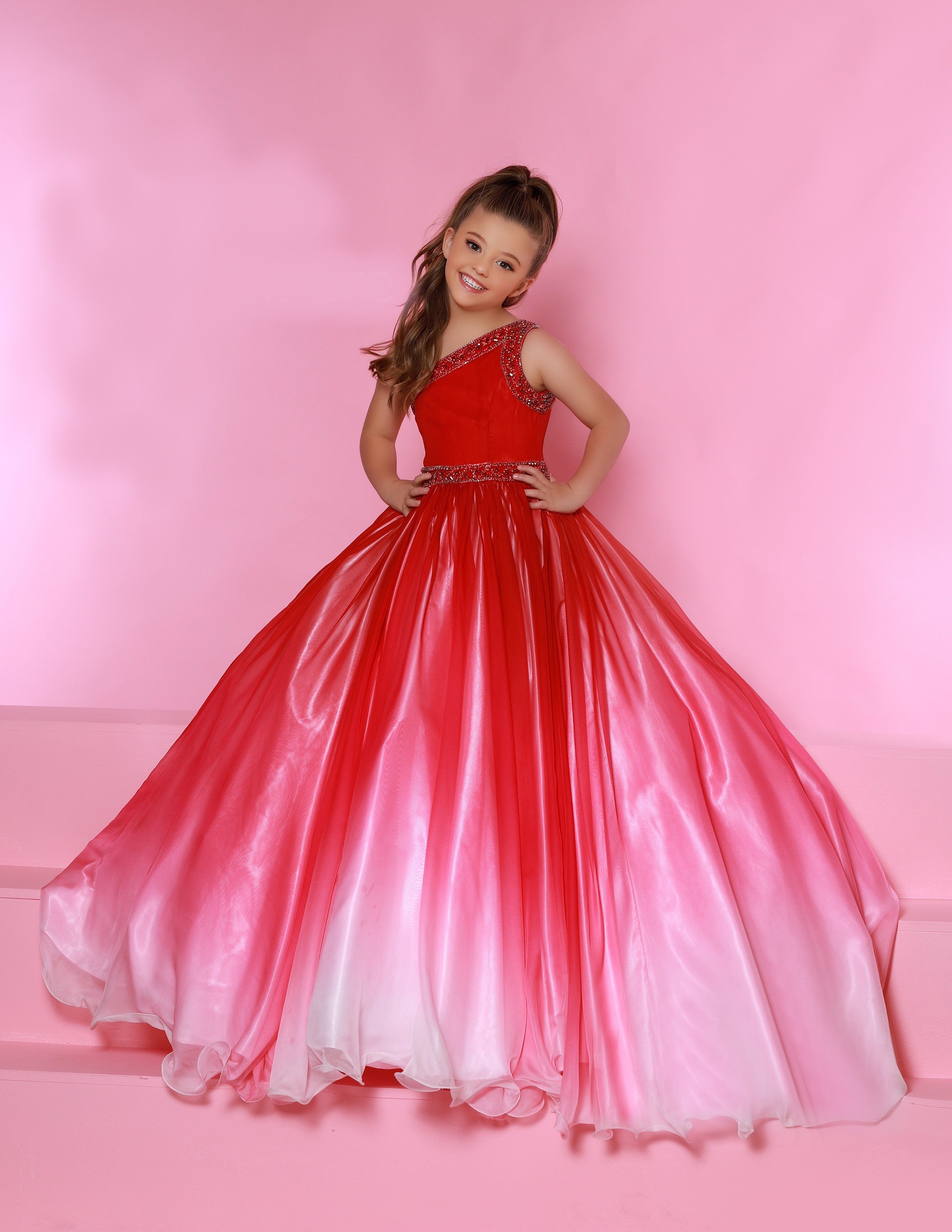 Amazon.com: MYDRESS Off Shoulder Satin Girls Dresses for Wedding Princess  Pageant Gowns Ball Gown Kids Dress 2024 Black: Clothing, Shoes & Jewelry