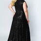 Sydney's Closet CE1801 Size 24 Long Sequin Plus Size Prom Dress Formal Evening Gown
