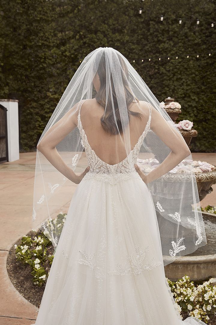Casablanca Bridal 2462 Wedding Dress.  Ultra-romantic from head to toe, Style 2462 Carrie walked straight out of a fairy tale and down the aisle.