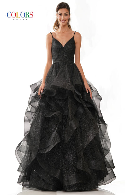 Colors Dress 2381 Prom and Pageant Gown Dress Ballgown Layers