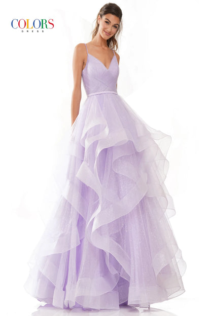 Colors Dress 2381 Prom and Pageant Gown Dress Ballgown Layers