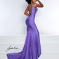Johnathan Kayne 2445 Lycra Prom Dress Corset Backless Pageant crystal gown corset
