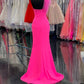 Ashley Lauren 11290 One Shoulder Prom Dress crystal top one shoulder with feathers