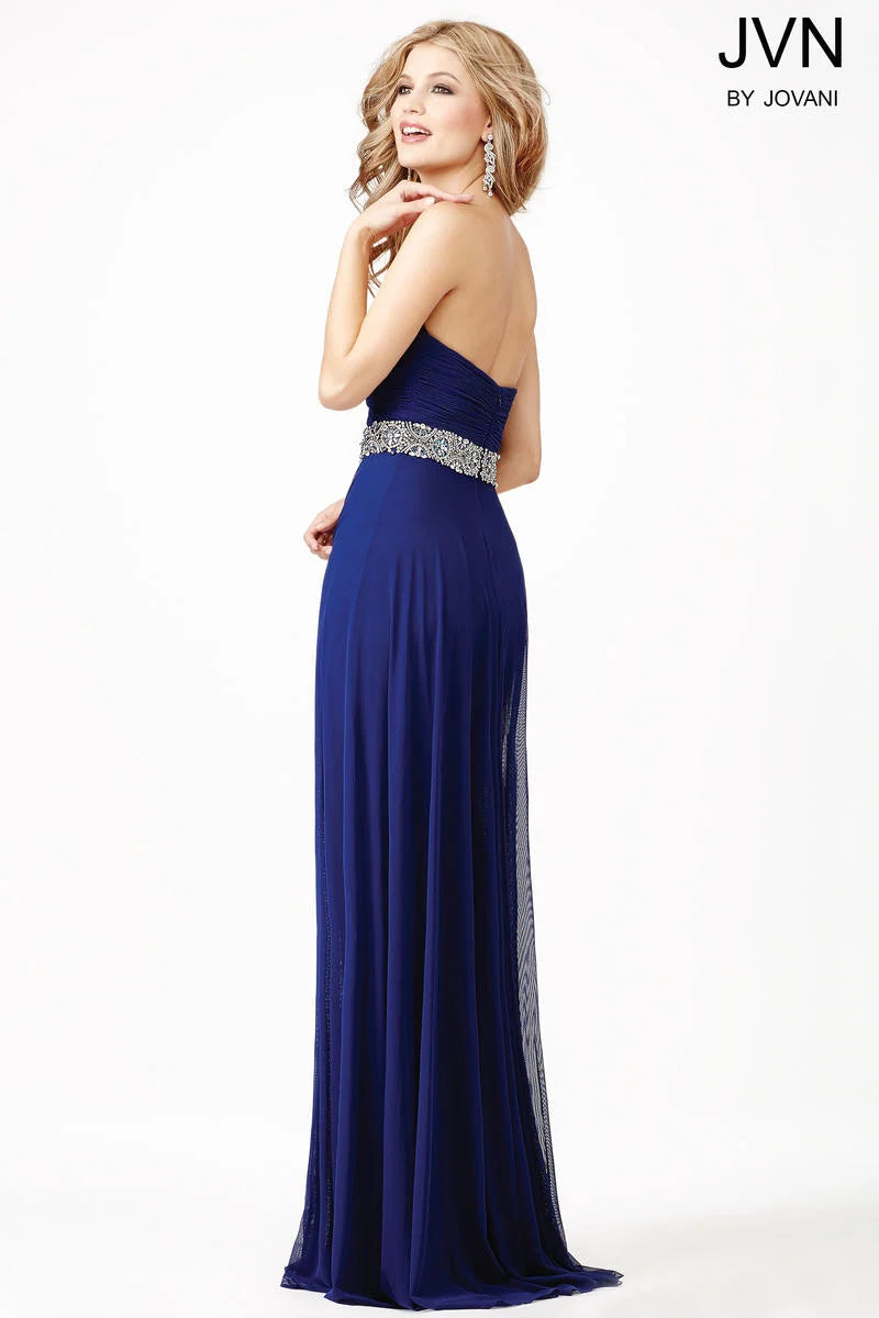 Jovani JVN27139 size Blush prom dress pageant gown strapless