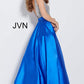 Jovani JVN 55754 Size 6 Royal Beaded A Line Ballgown Prom Dress V Neck