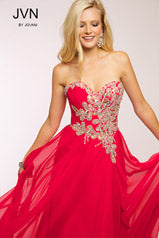 Jovani JVN92587 fuchsia size 8 in stock embellished bodice a line prom dress