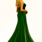 Johnathan-Kayne-2306-emerald-evening-pageant-dress-back-strapless-embellished-stretch-velvet-slit-overskirt