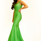 Johnathan-Kayne-2318-kiwi-prom-dress-front-embellished-one-shoulder-train-pageant-gown