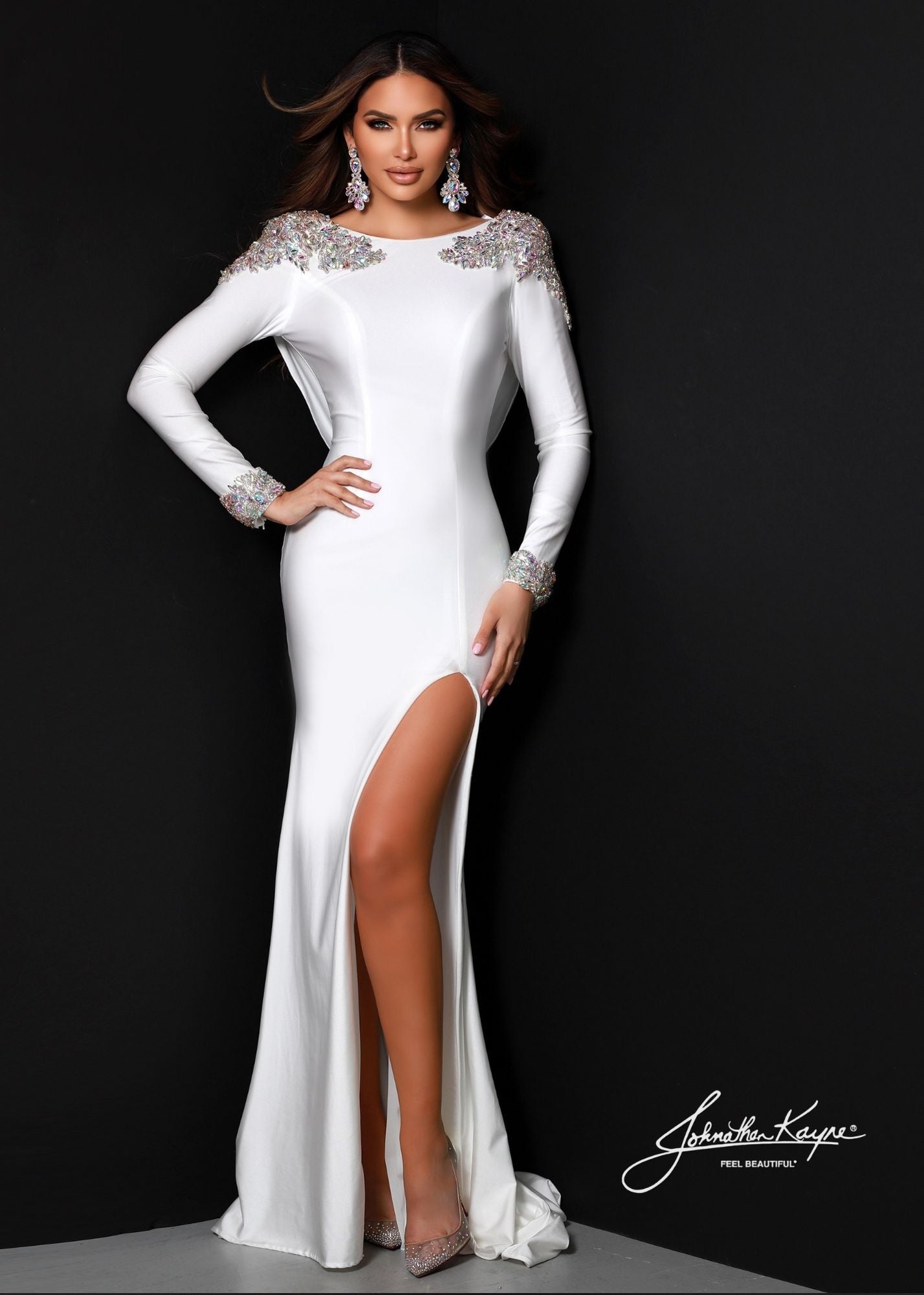 Nicole Bakti - 655 Sweetheart Evening Dress with Overskirt – Couture Candy