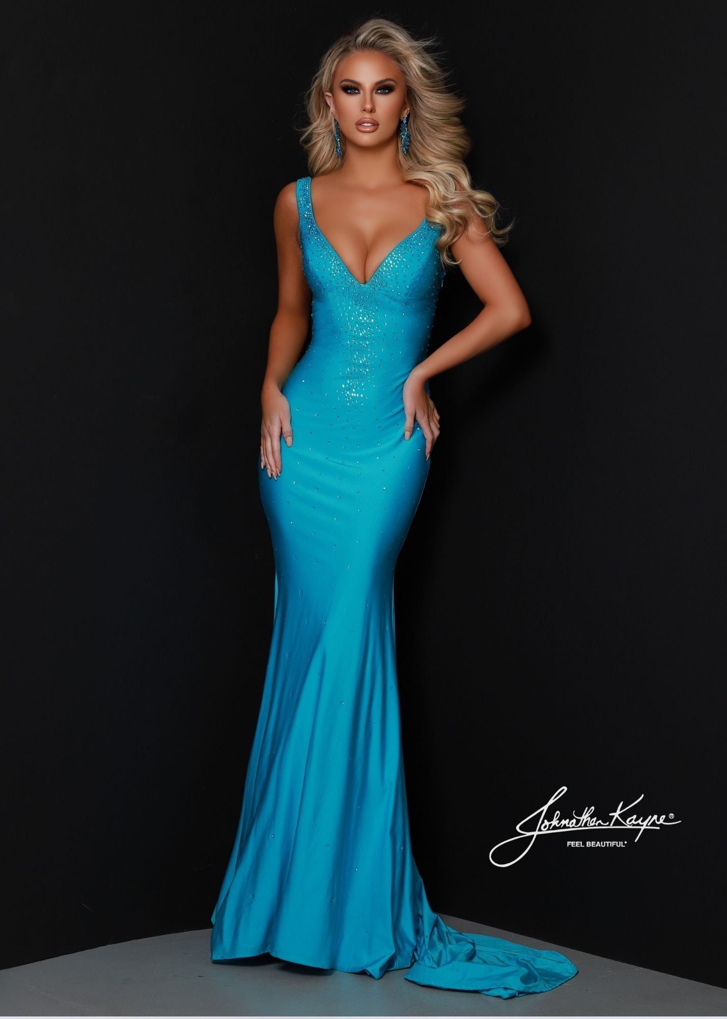 Johnathan-Kayne-2445-turquoise-prom-dress-stretch-lycra-long-prom-dress-heat-set-stones