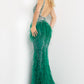 Jovani-03023-Emerald-prom-dresses-back-v-neckline-embellished-feather-skirtJovani 03023 is a Long Feather Prom Dress, Pageant Gown, Wedding Dress & Formal Evening Wear Gown.  The Sheer embellished bodice features a plunging v neckline with beading & crystal accents cascading through a feather embellished skirt. Very stunning and unique wedding dress!   Available Colors: Off White, Blush, Black, Light Blue, Lilac, Emerald, Orange  Available Sizes:  00,0,2,4,6,8,10,12,14,16,18,20,22,24