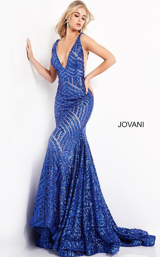 Jovani-59762-ROYAL-BLUE-PROM-DRESS-SIDE-VIEW-PLUNGING-NECKLINE-MERMAID-LONG-TRAIN