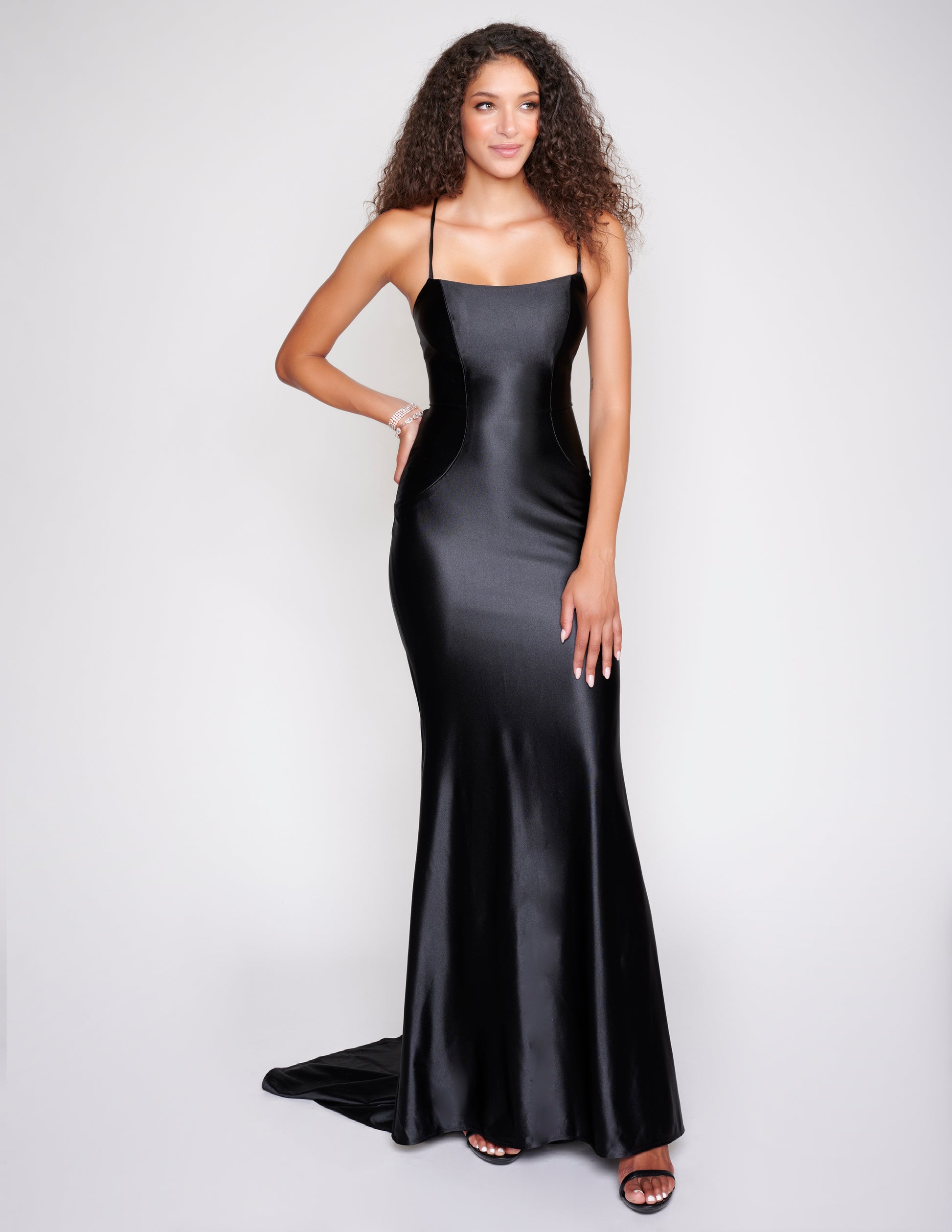 Nina Canacci 6575 Smooth fitting fit and flare Prom Dress Glass Slipper Formals Nina Canacci 6575 Smooth fitting fit and flare Prom Dress Glass Slipper Formals