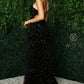 Nox-Anabel-R1059-Black-prom-dress-sequins-v-neckline-fur-trimmed-slit-