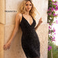 Primavera-Couture-3138-Black-Homecoming-Dress-front-beaded-fitted-v-neckline-backless